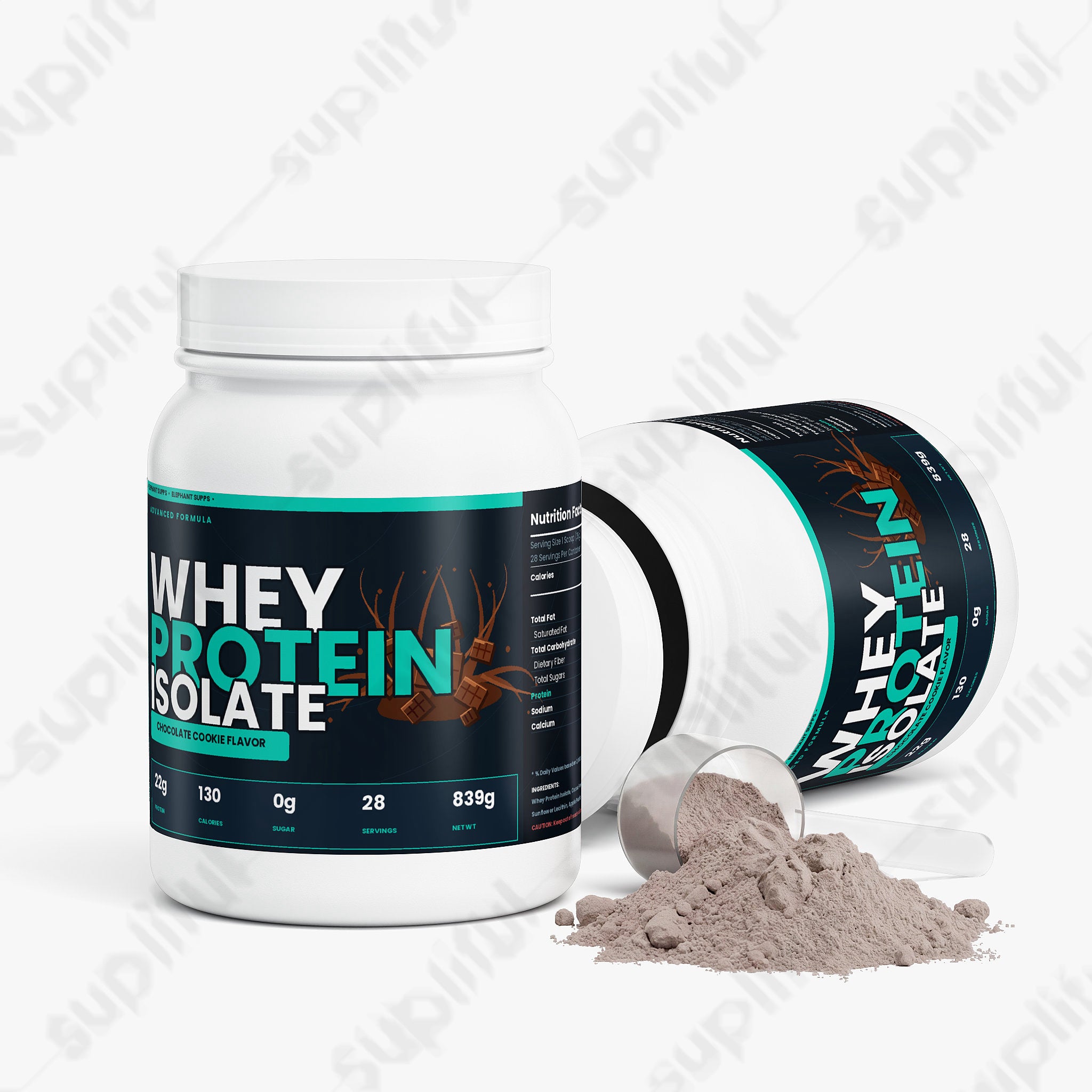 Advanced 100% Whey Protein Isolate (Chocolate Cookie)